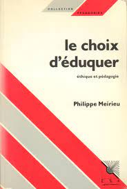 Le choix d'éduquer : éthique et pédagogie