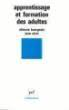 Apprentissage et formation des adultes