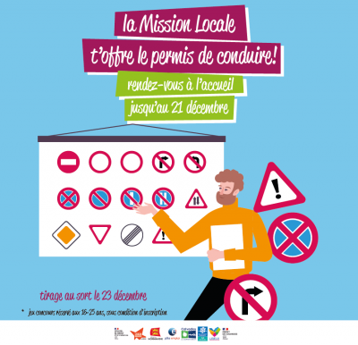 La Mission locale de Lisieux lance l'opération "la Mission locale Lisieux t'offre le permis"