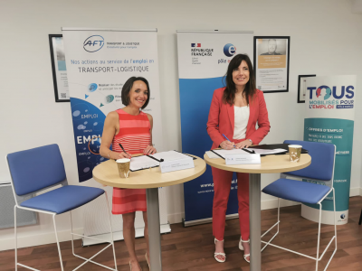 Pôle emploi et l’AFT Transport & Logistique Normandie renforcent leur collaboration : signature d’un plan d’action partagé pour répondre aux enjeux de recrutement du secteur