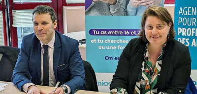 A Saint-Lô, la Mission locale et l'Afpa signent une convention de partenariat