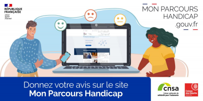 Campagne de communication pour le site "Mon Parcours Handicap"