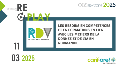 « Les besoins en compétences et en formations en lien avec les métiers de la donnée et de l'IA » : notre RDV en replay