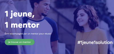 1 jeune, 1 solution - Nouveau service en ligne pour bénéficier du mentorat