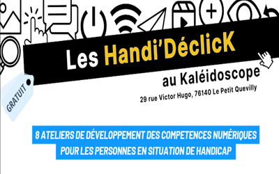 Handi’ Déclick : des ateliers de développement des compétences numériques pour les personnes en situation de handicap