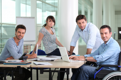 Job coaching de Ladapt Normandie au sein d’Handiprint