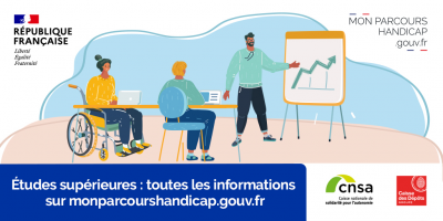 Mon parcours handicap : nouvelle rubrique études supérieures