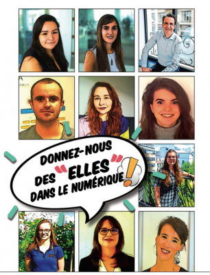 "Les ELLES dans le numérique" : une BD pour sensibiliser les femmes aux métiers de ce secteur