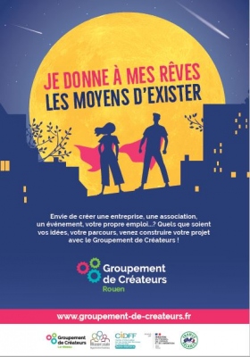 Le Groupement de Créateurs de Rouen accompagne les demandeurs d'emploi