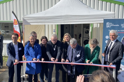 Inauguration de l'École de Production Fil en Normandie