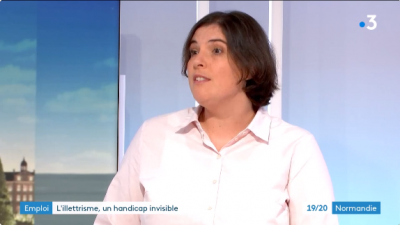 L'illettrisme en Normandie expliquée aux JT de France 3