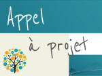 Appel à projets 