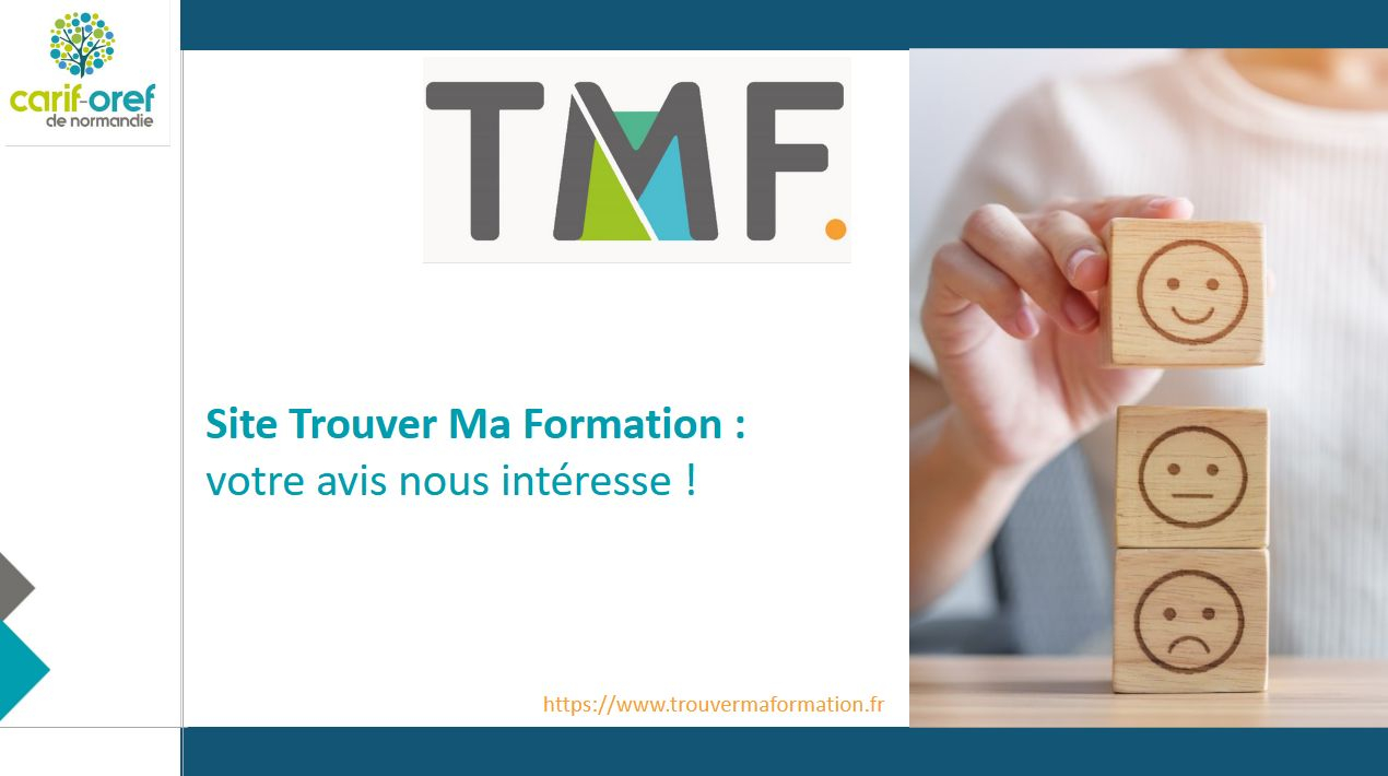 Site TMF : votre avis nous intéresse !
